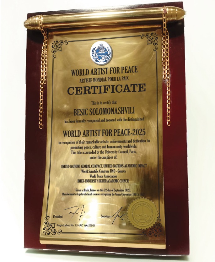 WORLD ARTISTS FOR PEACE – 2025